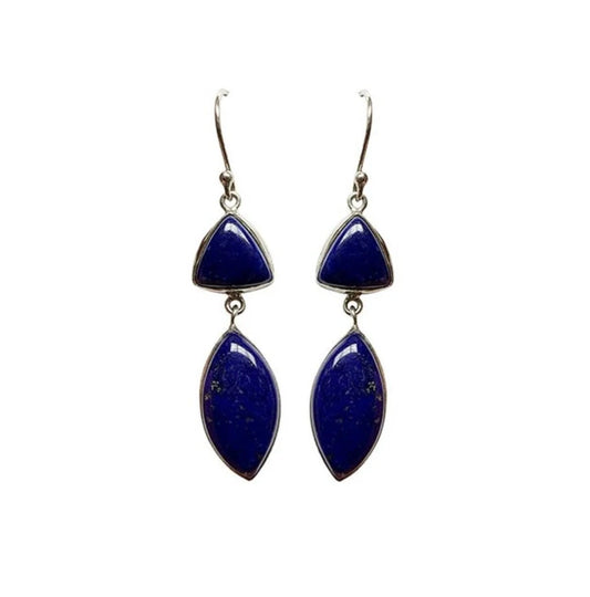 Boucles d'oreilles en Lapis lazuli
