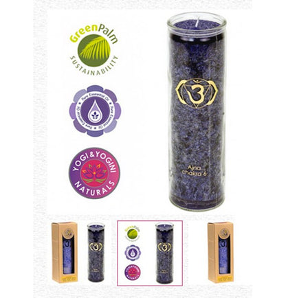 Bougies d'une durée de 100 Heures à la stéarine, 21 cm x 6,5. Couleurs au choix : Blanche, noire ou 7 chakras. Vendu à l'unité ou par 7. Trés bonne qualité, parfait !