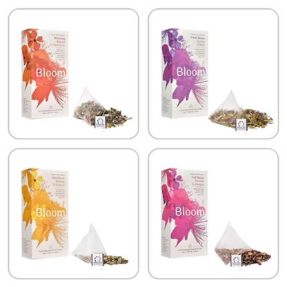 Infusion 'Bio' de chez 'Solaris', préparer à la main en Irlande, 4 parfums au choix, 15 sachets de 2 gr., boîte de 30 gr. Mélangé en utilisant la sagesse des traditions de phytothérapie occidentale, celtique et ayurvédique !