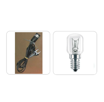 Câble électrique noir avec interrupteur pour ampoule E14 – Longueur 1,5 m – Ampoule incandescente classique ou led !