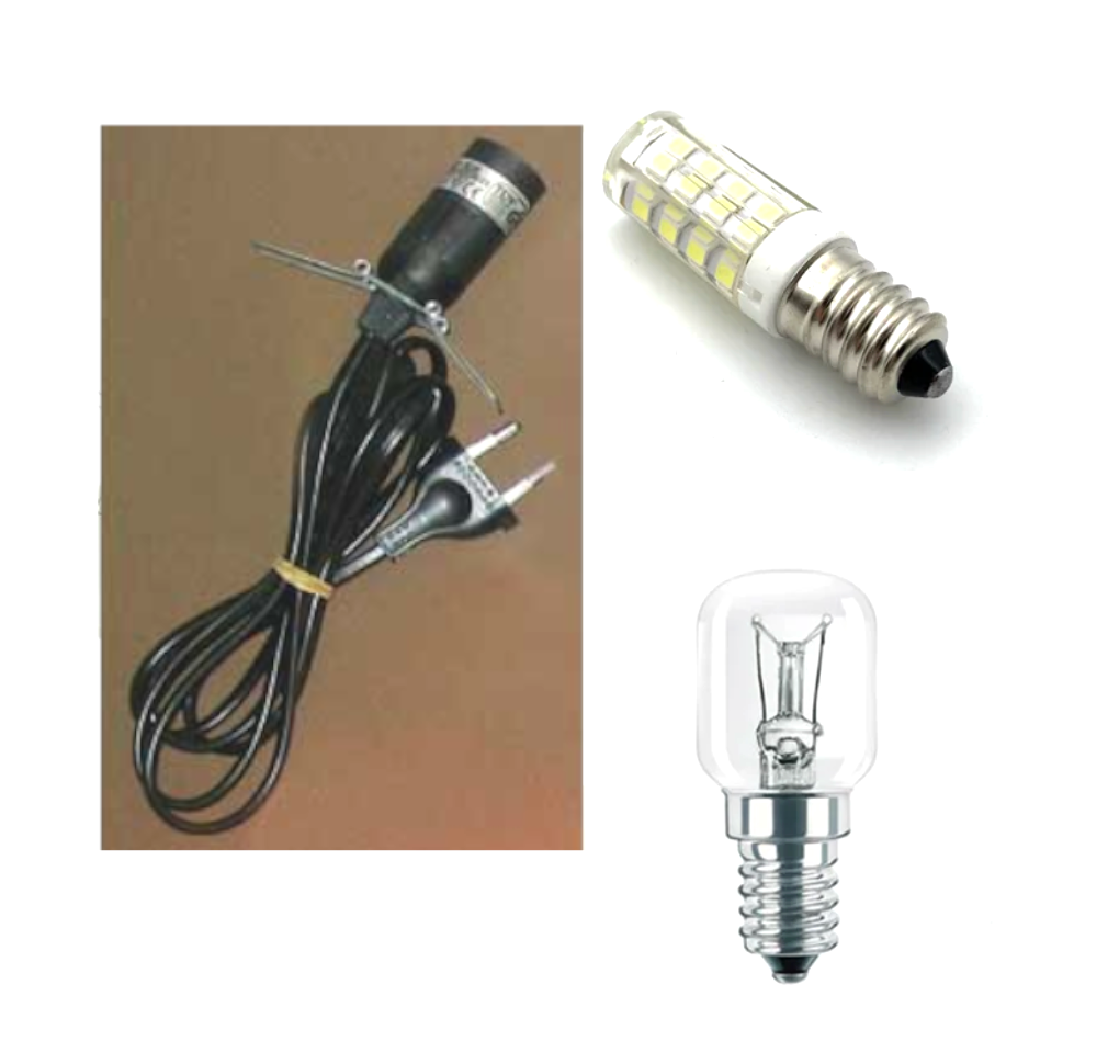 Câble électrique noir avec interrupteur pour ampoule E14 – Longueur 1,5 m – Ampoule incandescente classique ou led !