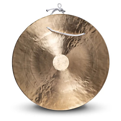 Wind gong 'Lotus' - Au choix : Ø 50 ou 70 cm - 3 030 ou 5180 gr. - Vendu avec maillet !