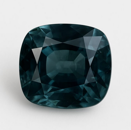 Spinelle Naturel 'bleu océan nuit', de 0.46 carat. Parfait en collection, bijouterie, exposition...