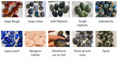 ARRIVAGE FEVRIER/ MARS 2026 : Galets/ Pierres Plates - Vente/ Prix par pièce