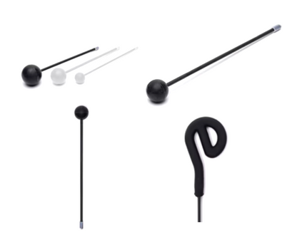 Maillet de friction spècial gong, également appelé «flumie», est conçu pour extraire des sons longs et soutenus ainsi que des riches harmoniques d’un gong !