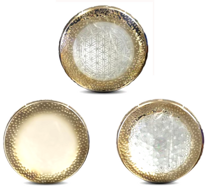 Sélection de Gong 'Collection 2025' – Ø 50-100 cm, avec ou sans motif 'Fleur de Vie' ou 'Mandala'