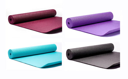 Tapis de yoga TPE en pvc, de 61x183x0.5 centimètres - 1,2 kilogrammes. Excellente adhérence, souple et léger. Convient aux formes de yoga d'intensité légère à moyenne, comme le Hatha et le Yin Yoga !
