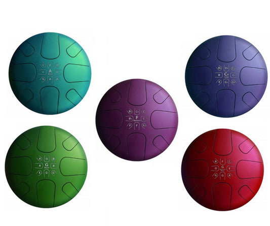 Tongdrum/Handpan, 25cm de diamètre x 13 centimètres de hauteur - 2,40 kilogrammes 5 modèles au choix !