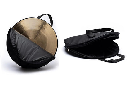 Sélection de housse pour Gong, tailles au choix : Ø 50 à 100 cm. En nylon, étanche et robuste, rembourée pour une bonne protection, parfait !