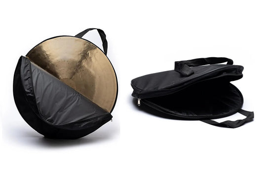 Sélection de housse pour Gong, tailles au choix : Ø 50 à 100 cm. En nylon, étanche et robuste, rembourée pour une bonne protection, parfait !