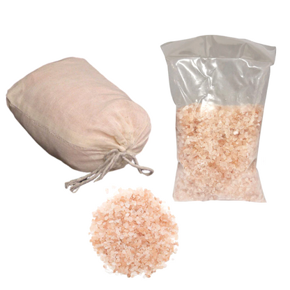 Sel alimentaire rose de l’Himalaya, en poudre ou en grains – disponible en sacs tissus ou plastique de 1, 4 ou 9 kg. Le meilleur choix pour votre santé et votre bien-être !