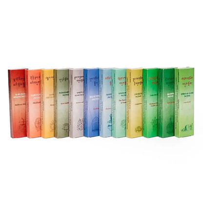 Encens naturels aux plantes 'Himalayan Mountain' – 12 parfums au choix. 20g / 20 bâtonnets + porte-encens offert. Combustion : 60 min !