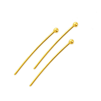 Selection of 3mm gold-plated findings, clasps, posts, rings, chains, ear studs... Very good quality, perfect for your creations or for repairs!