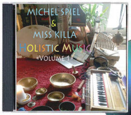Compact disc/ clé usb ou téléchargement, Album de composition 'Holistic music', volume 1. Expériences sonores sur les 7 chakras à l'aide de plusieurs instruments de musiques Indienne, par Michel Spiel, créateur de Gem & Zen.