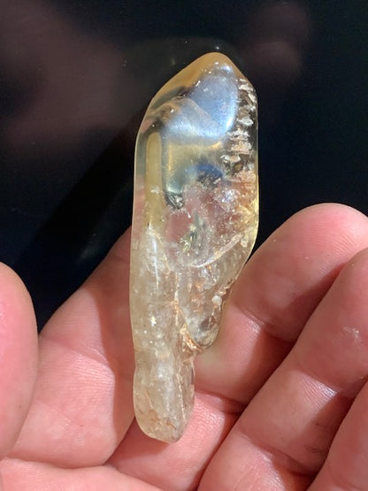 Citrine naturelle - Pointe naturelle polie - 74 x 25 x 14 mm - 36,2 gr.