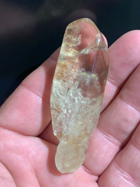 Citrine naturelle - Pointe naturelle polie - 74 x 25 x 14 mm - 36,2 gr.