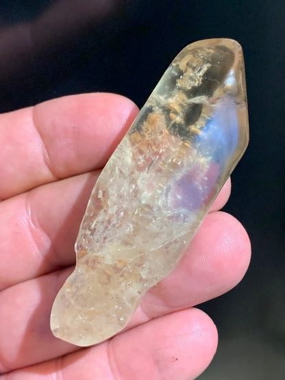 Citrine naturelle - Pointe naturelle polie - 74 x 25 x 14 mm - 36,2 gr.