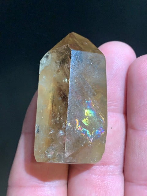 Citrine naturelle - Pointe naturelle polie - 50 x 28 x 20 mm - 42,3 gr.