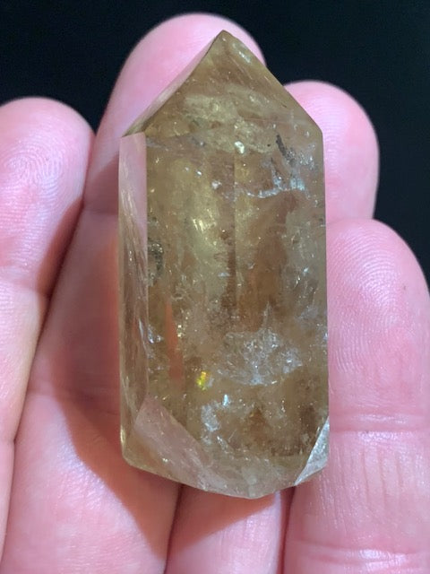 Citrine naturelle - Pointe naturelle polie - 50 x 28 x 20 mm - 42,3 gr.