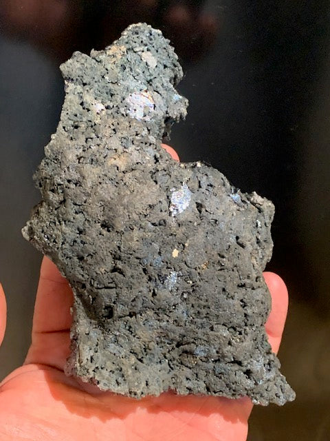 Carbure de Silicium ou Carborandite ou encore Carborundum – Spécimen brut - 150 x 91 x 46 mm - 334,8 gr.