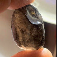 Obsidienne "larme d'Apache" - Pierre roulée - 31 x 21 x 16 mm - 12 gr.