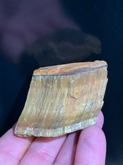Oeil de tigre, spécimen brut et naturel - 65 x 43 x 27 mm - 99,8 gr.