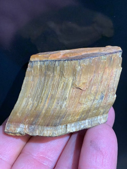 Oeil de tigre, spécimen brut et naturel - 65 x 43 x 27 mm - 99,8 gr.
