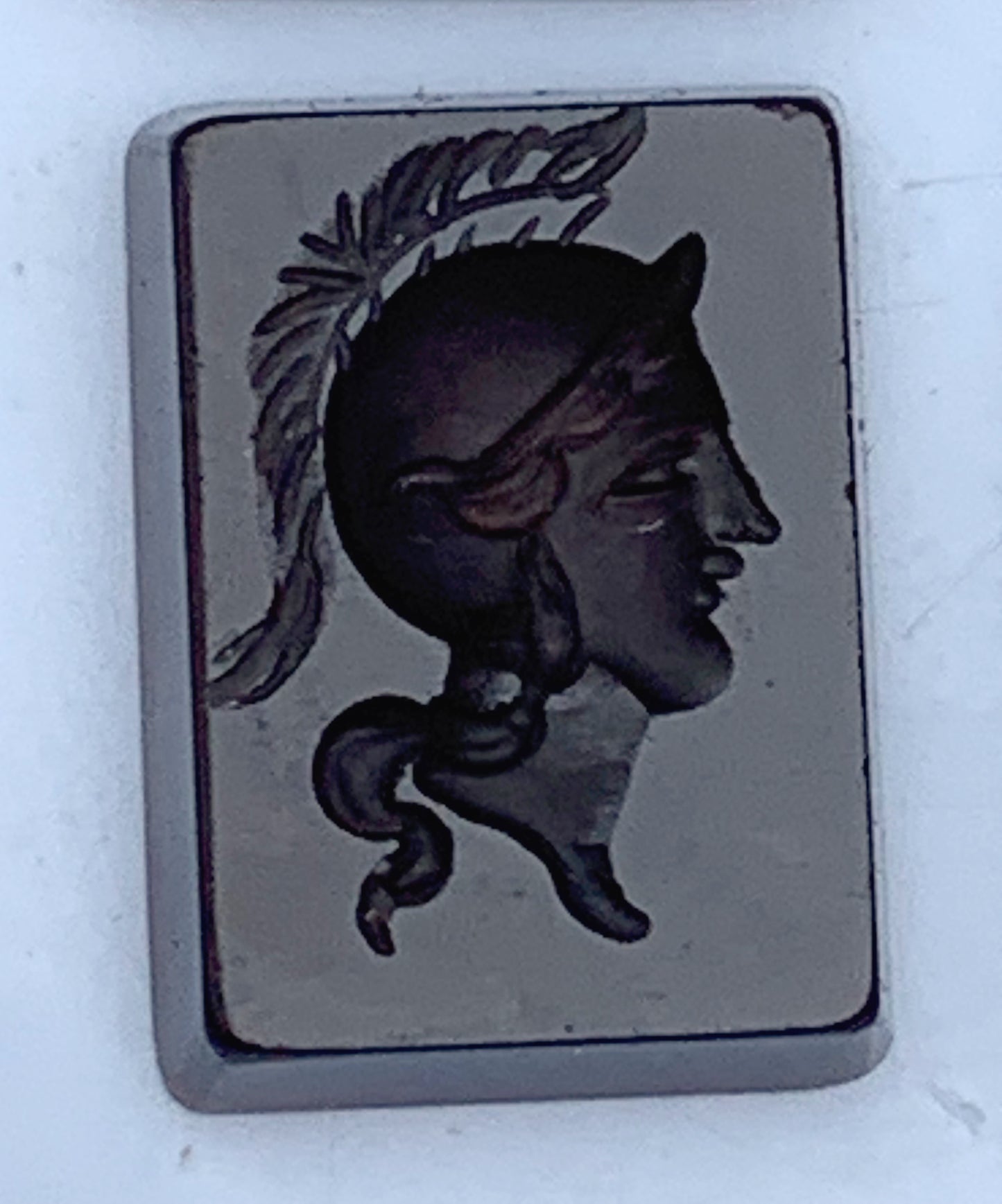 Camée/ Caméo, 5 pièces au choix en pierre d'Onyx de 14mm x 10 x0,3. Ancien et authentique, de véritables oeuvres d'art, gravure d'une précision ultime. Parfait en collection, exposition, bijouterie...