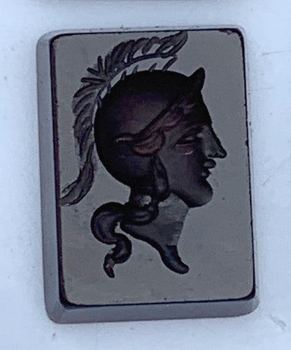Camée/ Caméo, 5 pièces au choix en pierre d'Onyx de 14mm x 10 x0,3. Ancien et authentique, de véritables oeuvres d'art, gravure d'une précision ultime. Parfait en collection, exposition, bijouterie...