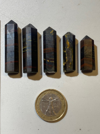Œil de fer – Pointes (lasers) polies, pièces au choix – 26 à 42 mm – Poids : 5,7 à 9,4 g