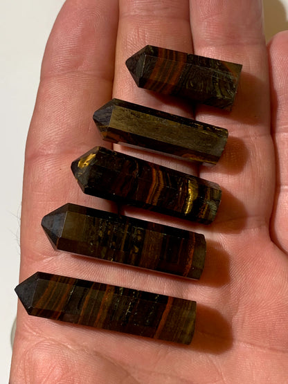 Œil de fer – Pointes (lasers) polies, pièces au choix – 26 à 42 mm – Poids : 5,7 à 9,4 g