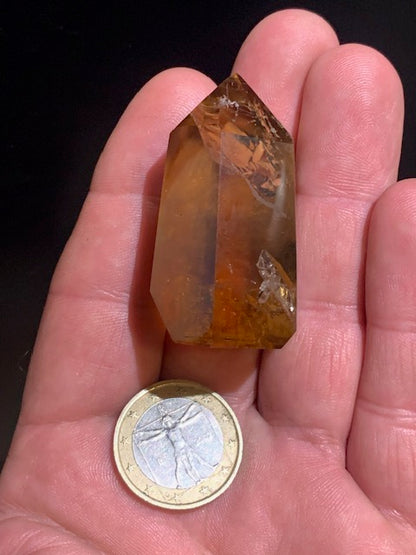 Citrine - Pointe/ Laser - 47 x 24 x 21 mm - 38,9 gr.