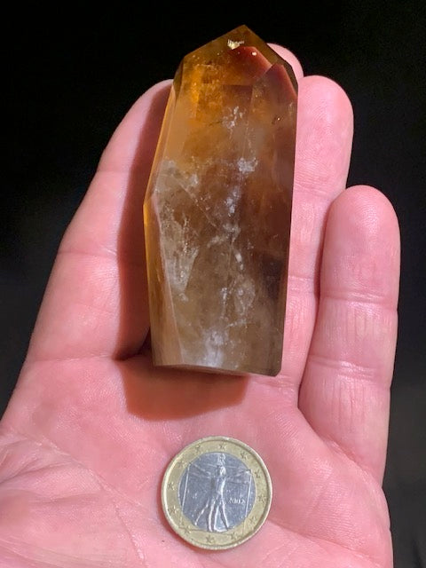 Citrine - Pointe/ Laser - 76 x 31 x 29 mm - 107,3 gr.