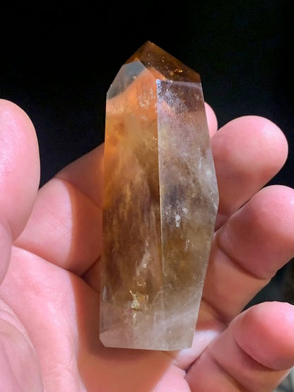 Citrine - Pointe/ Laser - 76 x 31 x 29 mm - 107,3 gr.
