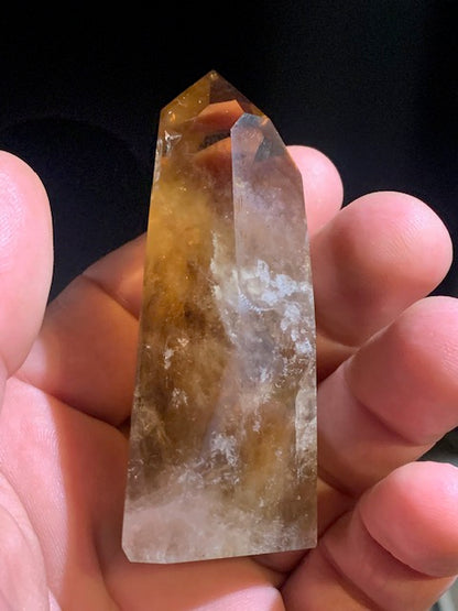 Citrine - Pointe/ Laser - 76 x 31 x 29 mm - 107,3 gr.