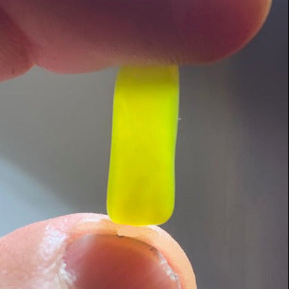 Serpentine Noble – lot de 5 pièces - 15 x 10 x 3 mm/ 6 gr.