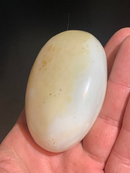 Agate Rubanée - Galet - 71 x 53 x 33 millimètres - 171 grammes