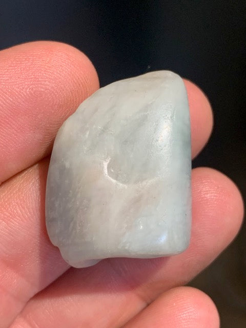 Aigue-marine - Pierre roulée - 33 x 24 x 16 mm - 16,8 gr.