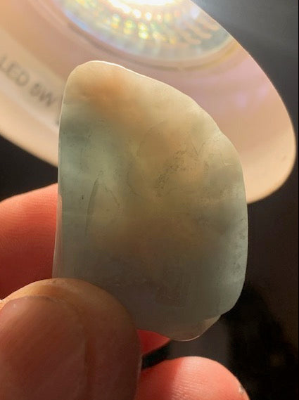 Aigue-marine - Pierre roulée - 33 x 24 x 16 mm - 16,8 gr.