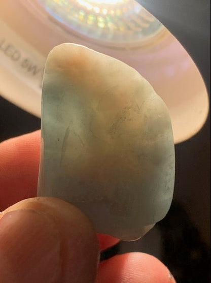 Aigue-marine - Pierre roulée - 33 x 24 x 16 mm - 16,8 gr.