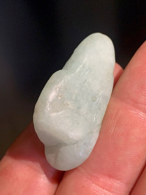 Aigue-marine - Pierre roulée - 43 x 21 x 16 mm - 16,9 gr.