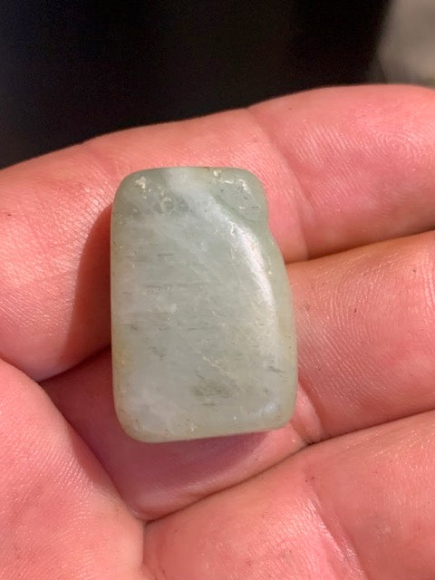 Aigue-marine - Pierre roulée - 29 x 20 x 15 mm - 16,8 gr.