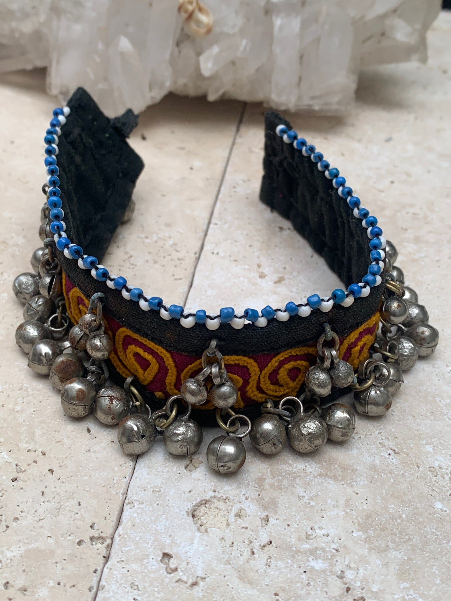 Sélection de bracelets de danses pour chevilles, fait en textile et perles/ clochettes en métal !
