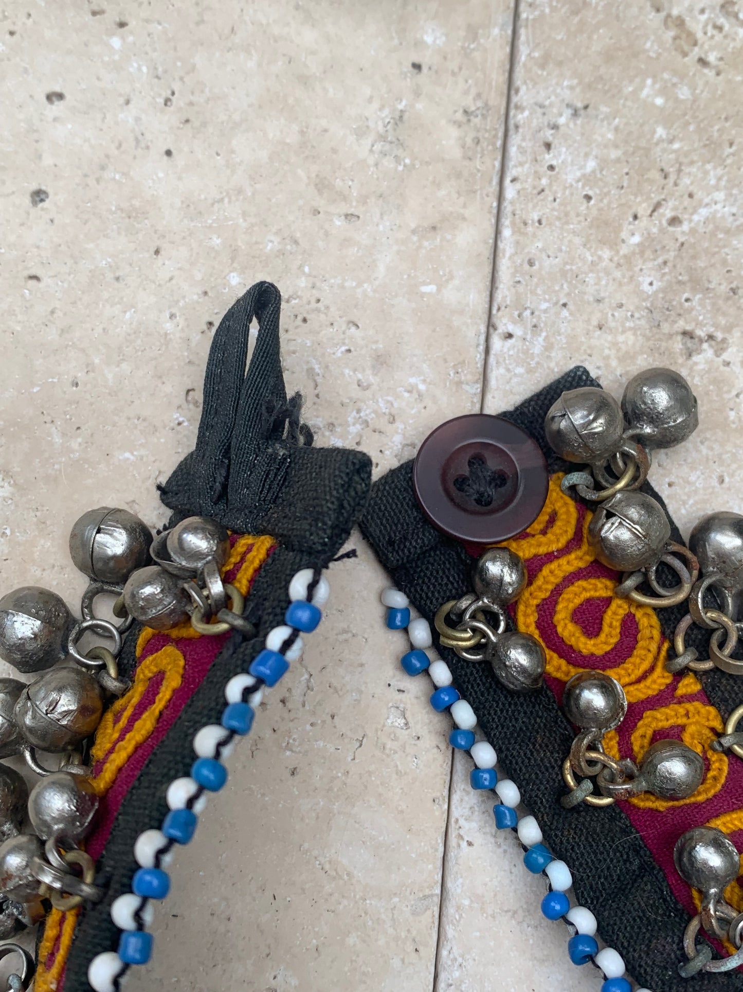 Sélection de bracelets de danses pour chevilles, fait en textile et perles/ clochettes en métal !