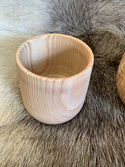 Verre/ Gobelet/ Tasse/ Bol ou Mug, fait en bois avec ou sans gravure de Runes, 4 modèles au choix. Fait main en France (19), très belle qualité, magnifiques pièces !