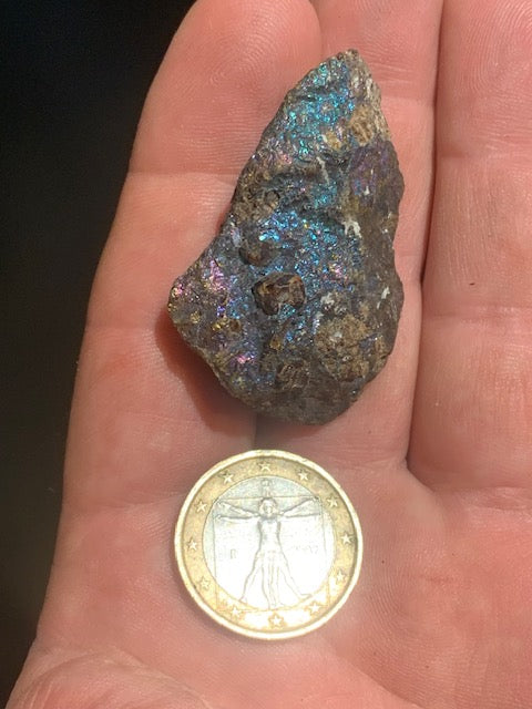 Chalcopyrite - Spécimen brut - ± 46 x 30 x 13 mm - ± 29,8 gr.