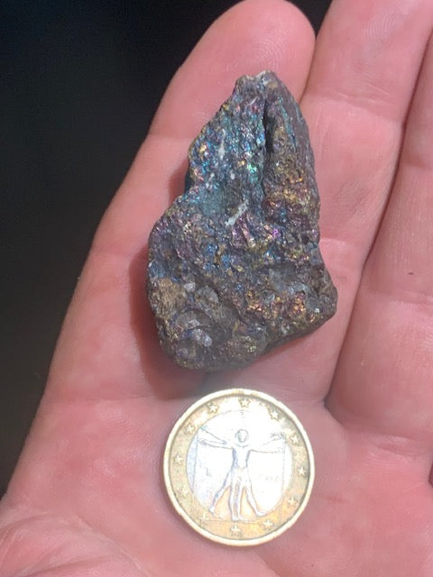 Chalcopyrite - Spécimen brut - ± 46 x 30 x 13 mm - ± 29,8 gr.