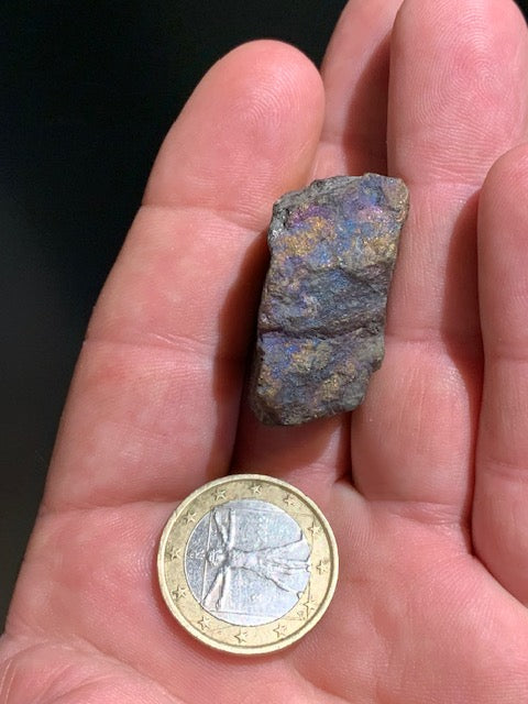 Chalcopyrite - Spécimen brut - ± 35 x 23 x 17 mm - ± 30 gr.