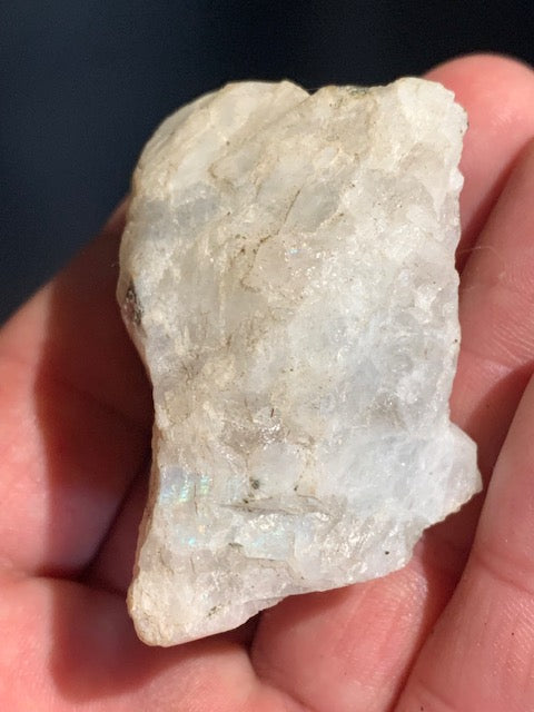 Pierre de Lune - Spécimen brut - 57 x 45 x 35 mm - 76,8 gr.