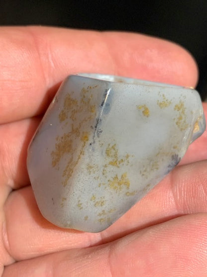Agate Polyédrique, petite géode - 45 x 35 x 26 mm - 19,5 gr.